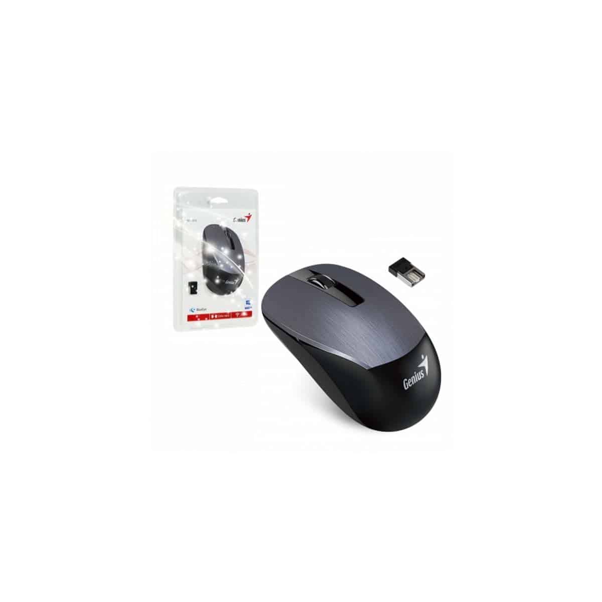 Mouse Inalambrico Genius NX-7010 Gris - 3 botones Mouse Inalambrico Genius NX-7010 Gris - 3 botones