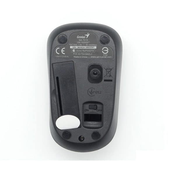 Mouse Inalambrico Genius NX-7015 Gris- 3 botones