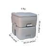 Baño Quimico Portatil 20 Litros LUMAX