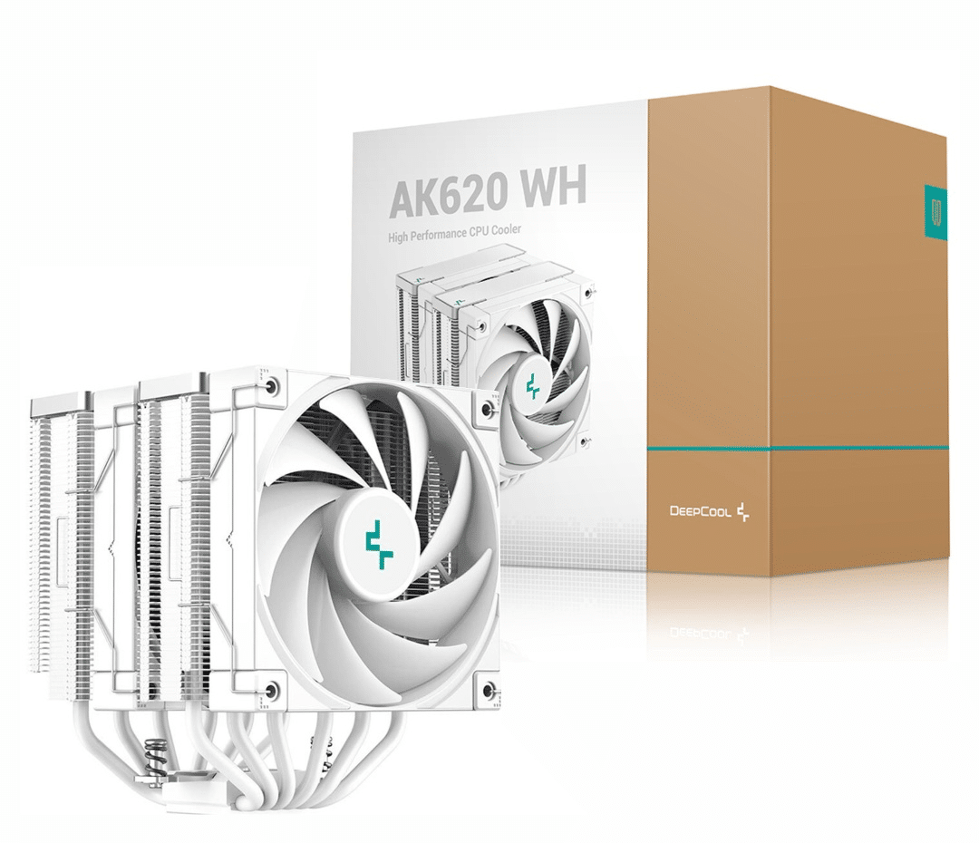 Cooler Gamer DeepCool AK620 Blanco Digital RGB Direccional Cooler Gamer DeepCool AK620 Blanco Digital RGB Direccional