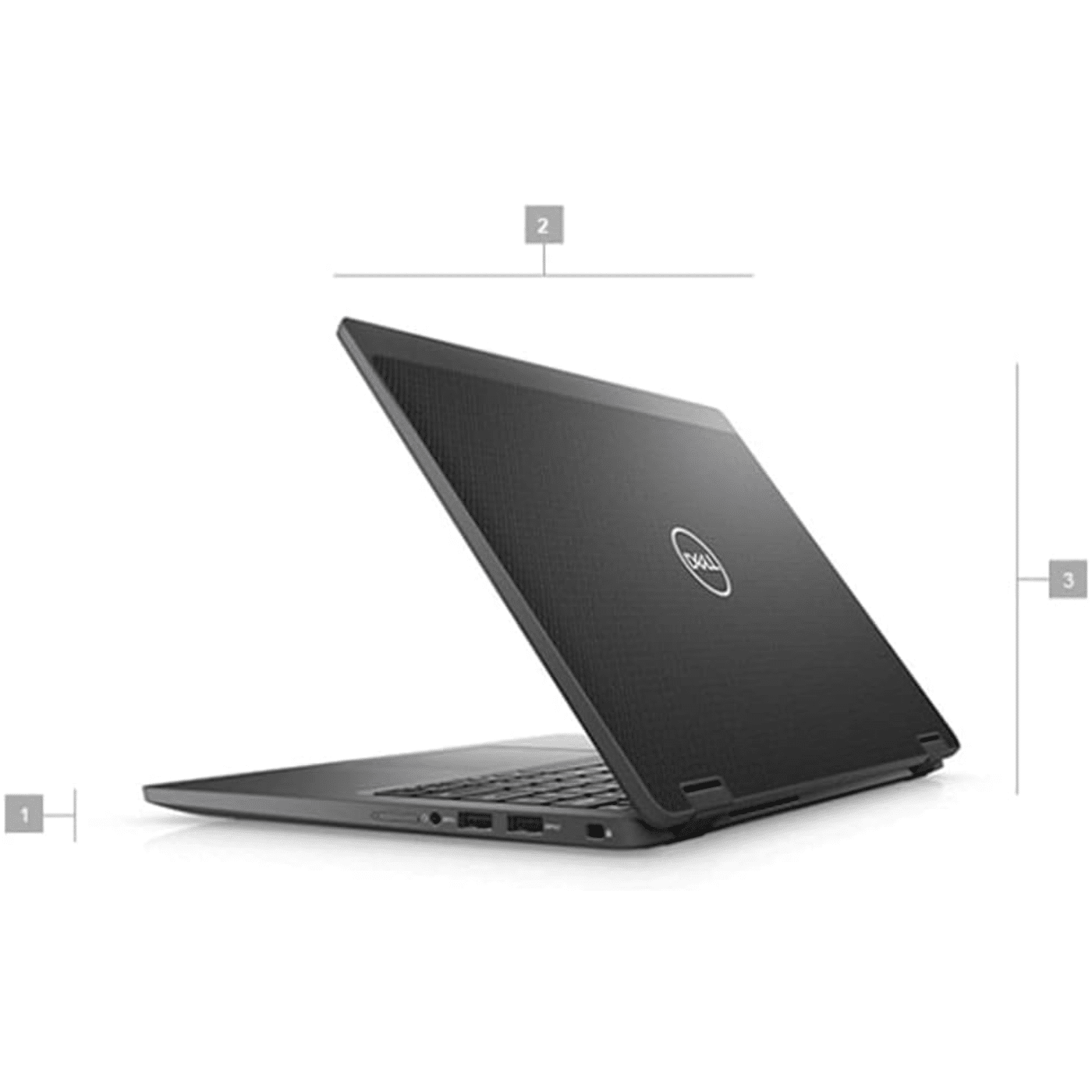 Copia - Notebook Dell Latitude 7410 Core™ i7-10610U 256GB SSD 16GB 14" (1920x1080) WIN10 Pro Backlit Keyboard BLACK