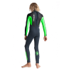 Traje de neopreno c-skins para niños Largo BLACK/LIME/XL