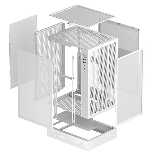 Gabinete Gamer Deepcool CH170 Digital Blanco Gaming Gabinete Gamer Deepcool CH170 Digital Blanco Gaming