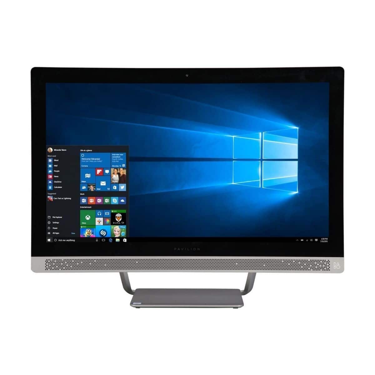 Equipo All in one HP 24-B016 I3 6GEN 8GB RAM 1 TB HDD