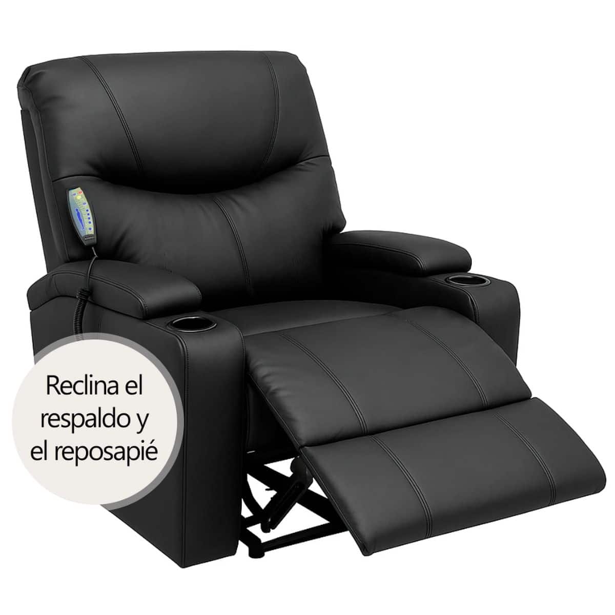 Sillón Masajeador Eléctrico Reclinable Con Control Remoto Sillón Masajeador Eléctrico Reclinable Con Control Remoto