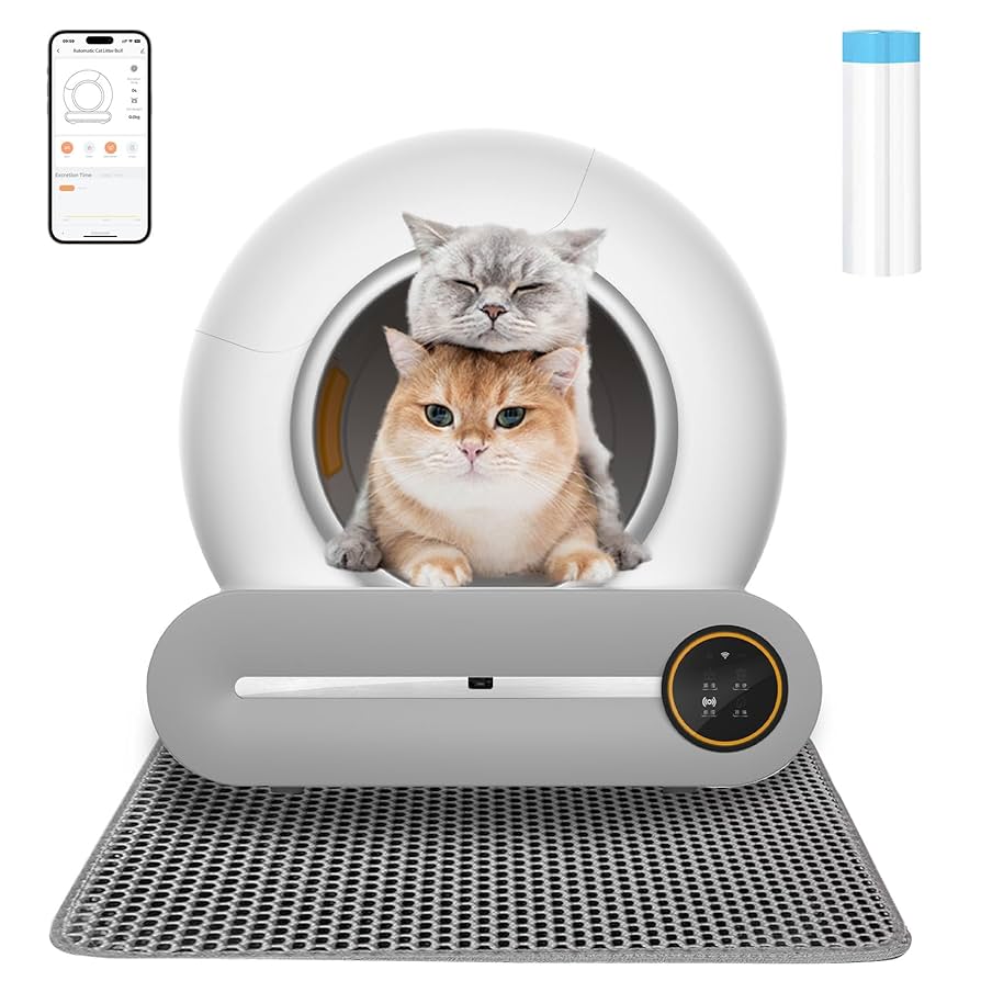 Arenero Inteligente Automático Para Gatos Aplicación Celular Arenero Inteligente Automático Para Gatos Aplicación Celular