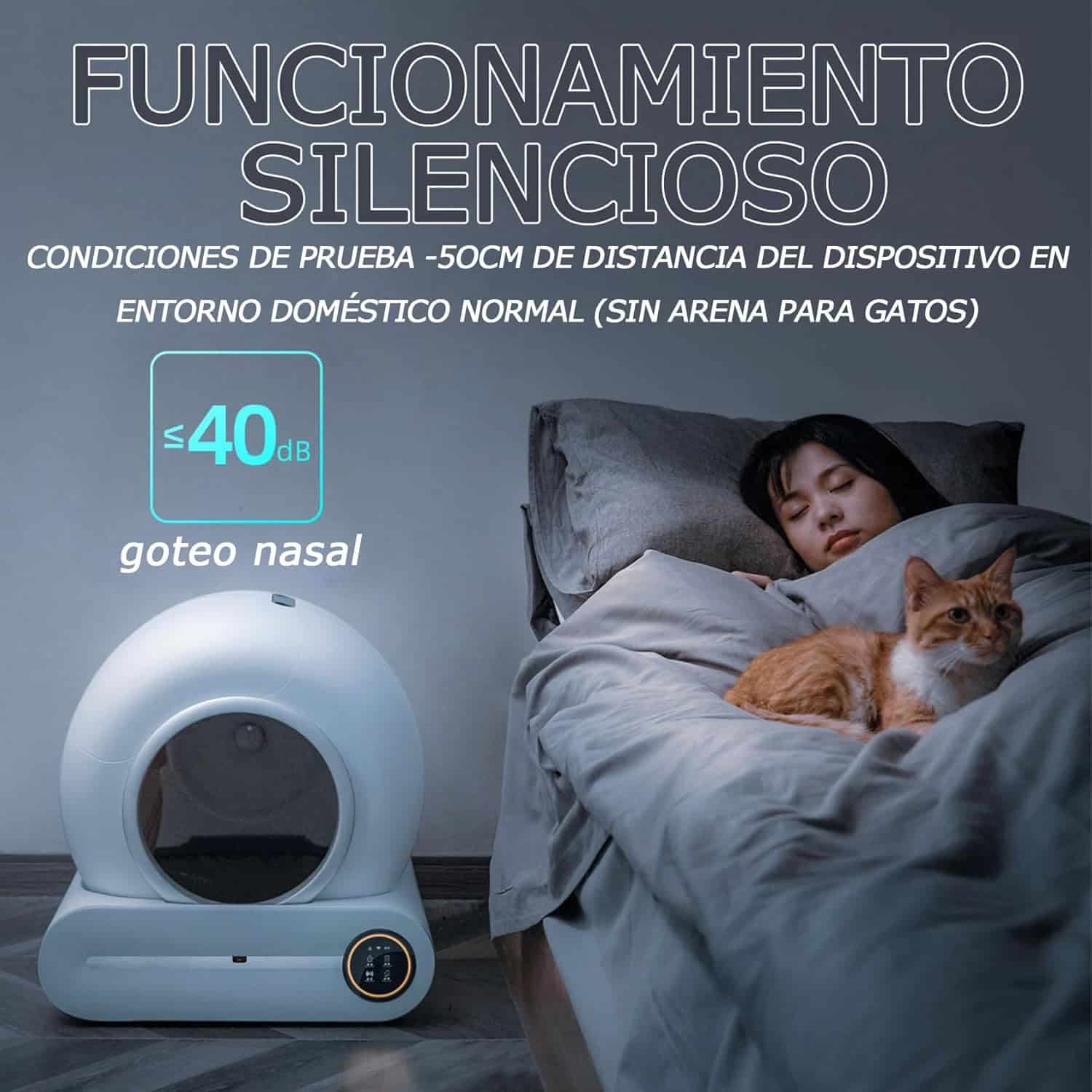 Arenero Inteligente Automático Para Gatos Aplicación Celular Arenero Inteligente Automático Para Gatos Aplicación Celular
