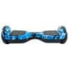 Patineta Eléctrica Hoverboard BT c/Rodilleras Azul Camuflado