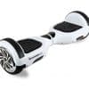 Patineta Eléctrica Hoverboard Bluetooth c/Rodilleras Blanco