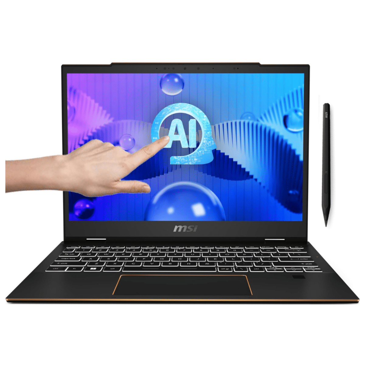 Copia - Notebook Convertible MSI Summit E13 AI Evo Core Ultra 7 4.8Ghz 16GB 1TB SSD 13" FHD+ Touch