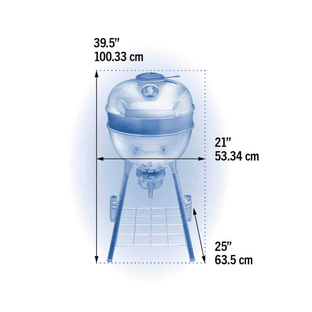 Parrilla Barbacoa Napoleon PRO18K a Carbón con bisagra Parrilla Barbacoa Napoleon PRO18K a Carbón con bisagra