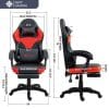 Silla Gamer Shot Gaming SHOT-D1145-RB | Soporte ergonómico