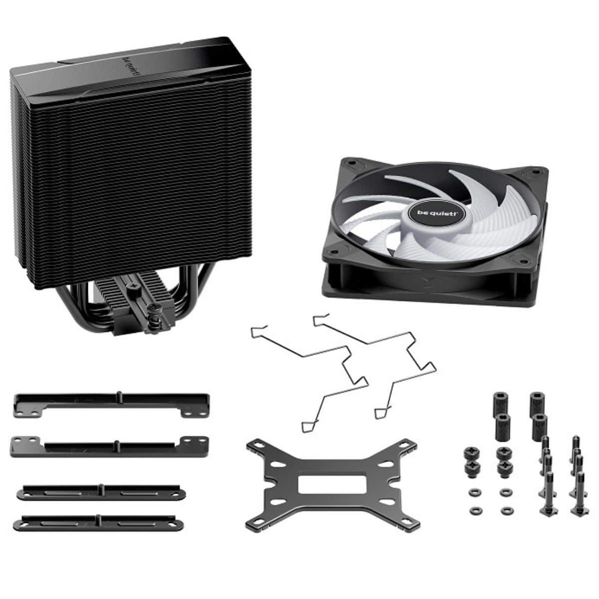 Copia - Air Cooler Gamer be quiet! Pure Rock Slim 3 Negro - Compacto, silencioso e intuitivo