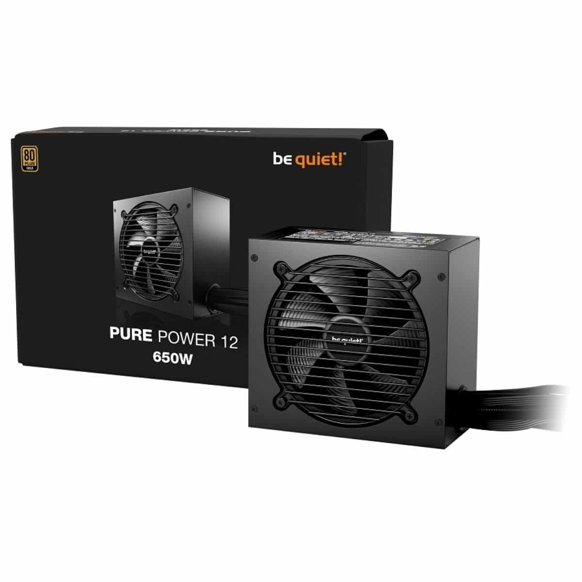Copia - Fuente Gamer be quiet! Pure Power 12 750W 80 Plus Gold