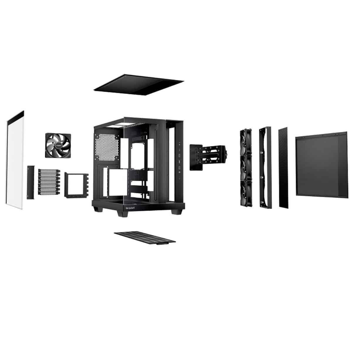 Copia - Gabinete Gamer be quiet! Light Base 500 - Rendimiento y estética