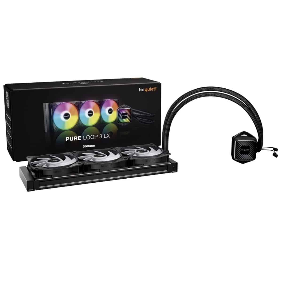 Copia - Water Cooler Gamer be quiet! Light Loop 240mm - Máximo rendimiento e iluminación