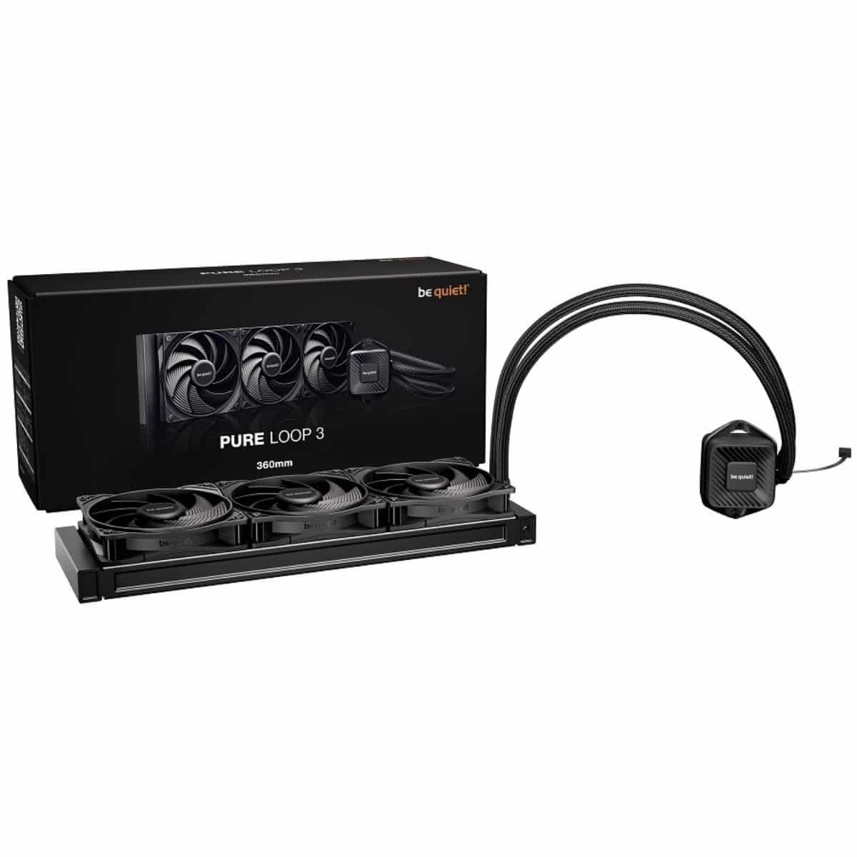 Copia - Water Cooler Gamer be quiet! Pure Loop 3 240mm - Refrigeración suprema y silenciosa