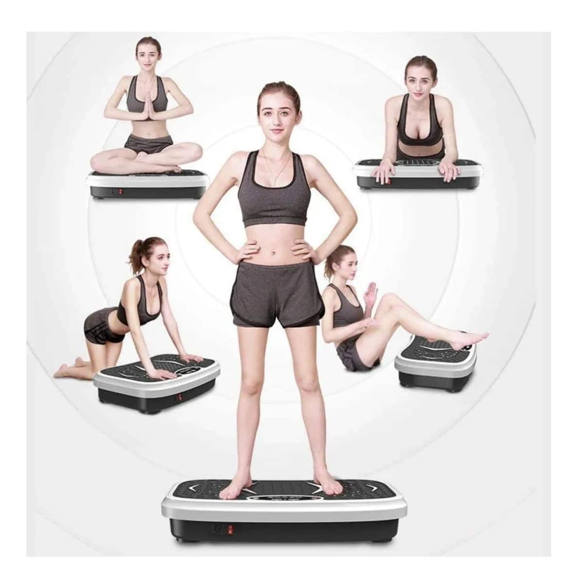 Plataforma Vibratoria 99 Niveles Control + Bandas 120 K