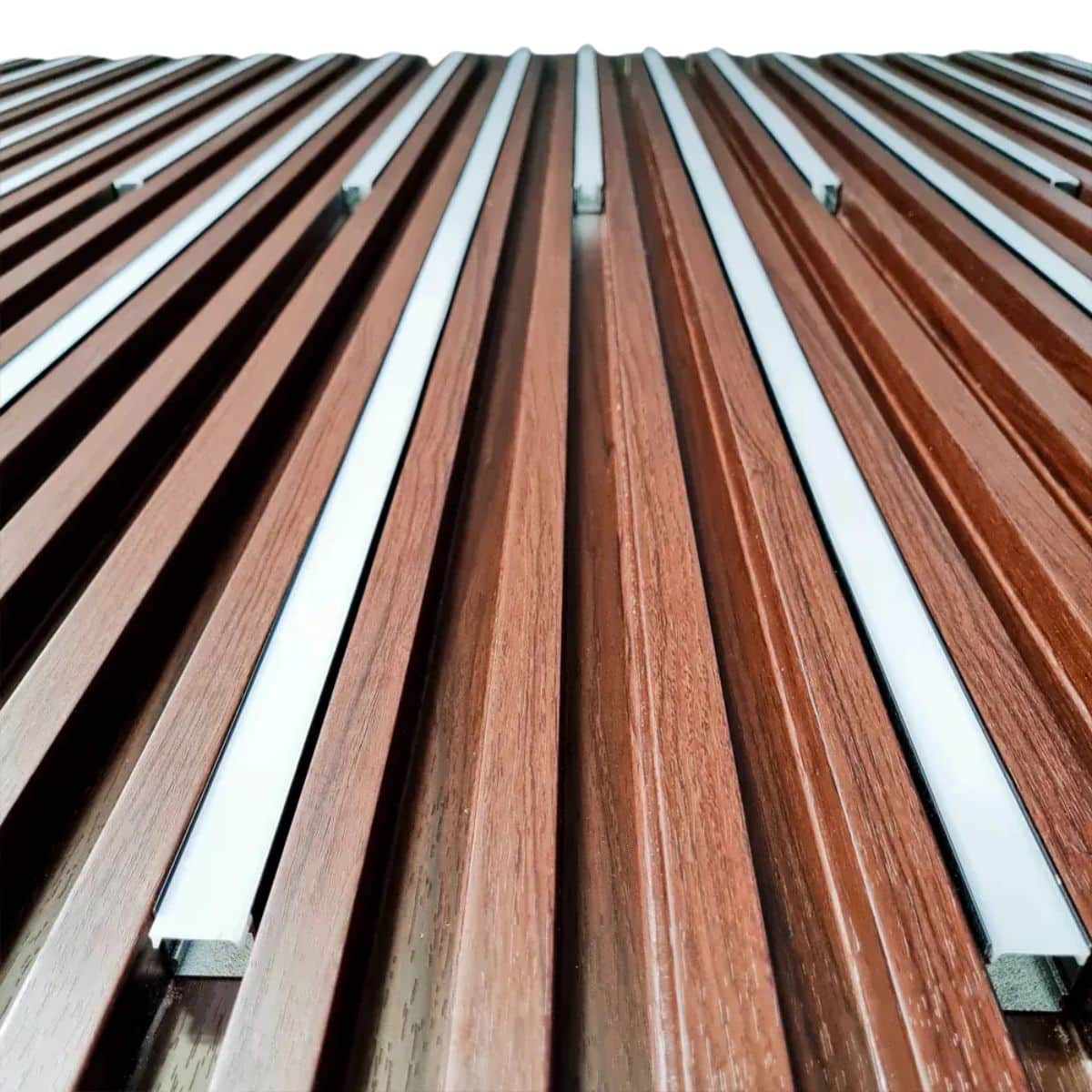 Luz Led Para Wpc Encastre, Luz De Wpc Panel 1 Metro Cálida