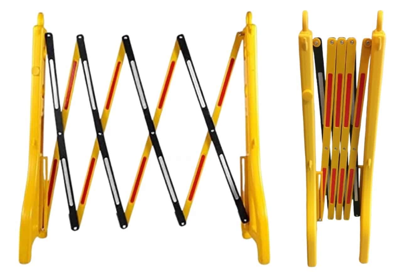 Valla Extensible Seguridad 2.5 mts Altura 97cm, Ancho 38cm